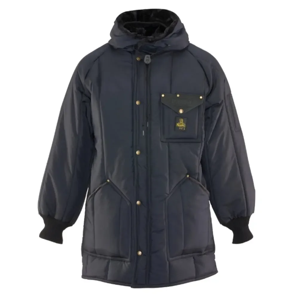 RefrigiWear Men's Navy Iron-Tuff Ice Parka Jacket Size M Regular